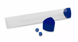 BCW Playmat Tube with Dice Cap - Blue