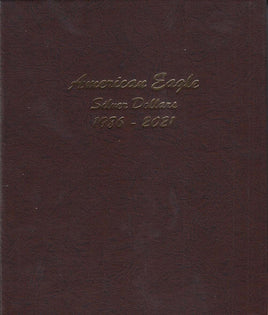 American Eagle Silver ASE Dollars Dansco Coin Album 1986-2021