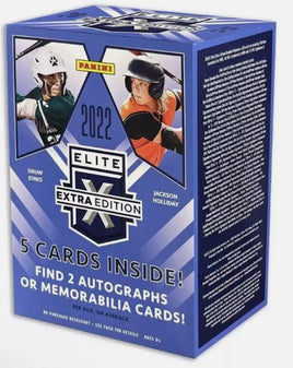 2022 Panini Elite Extra Edition Baseball Blaster Box