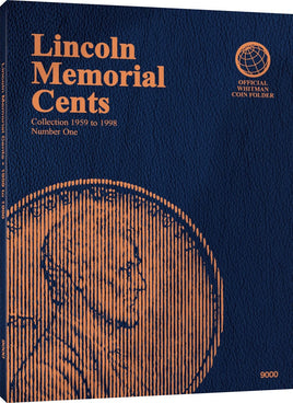 Lincoln Memorial Cents #1: 1959-1998 - Official Whitman Coin Folder
