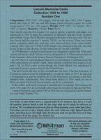 Lincoln Memorial Cents #1: 1959-1998 - Official Whitman Coin Folder