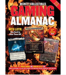 2024 Beckett Collectible Gaming Almanac Card Price Guide 14th Edition