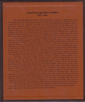 Dansco Album 7182 For American Silver Eagles Coins 2021-2029 ASE Collection