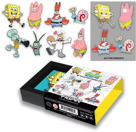 Case (10) FiGPin - Mystery Mini Pin Series 1 - SpongeBob SquarePants - 10 Pins