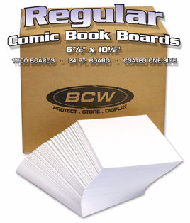 Bulk Regular Comic Backing Boards