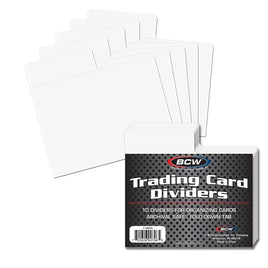 BCW Trading Card Dividers - Horizontal