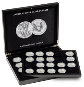 American Silver Eagle ASE Coin Presentation Case Gift Box By Lighthouse