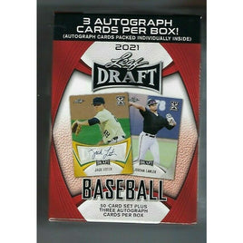 2021 LEAF DRAFT BASEBALL HOBBY BLASTER BOX