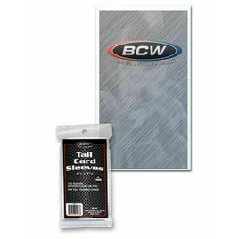 BCW Tall Trading Card Sleeves
