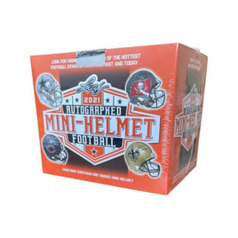 2021 Leaf Autographed Mini Helmet Football Box