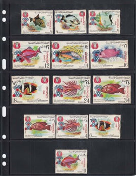 Lighthouse Vario Pages 5S 5 Rows Archival Stamp Sheets 5 Black Double Sided