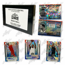 2021-22 Leaf Metal Basketball Red, White, and Blue Edition Box