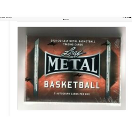 2021/22 Leaf Metal Basketball Hobby Box