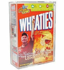 BallQube Cereal Box Holder / Display Case Wheaties and Other Cereal Boxes