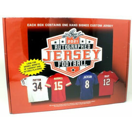 2021 LEAF AUTOGRAPHED FOOTBALL JERSEY EDITION BOX